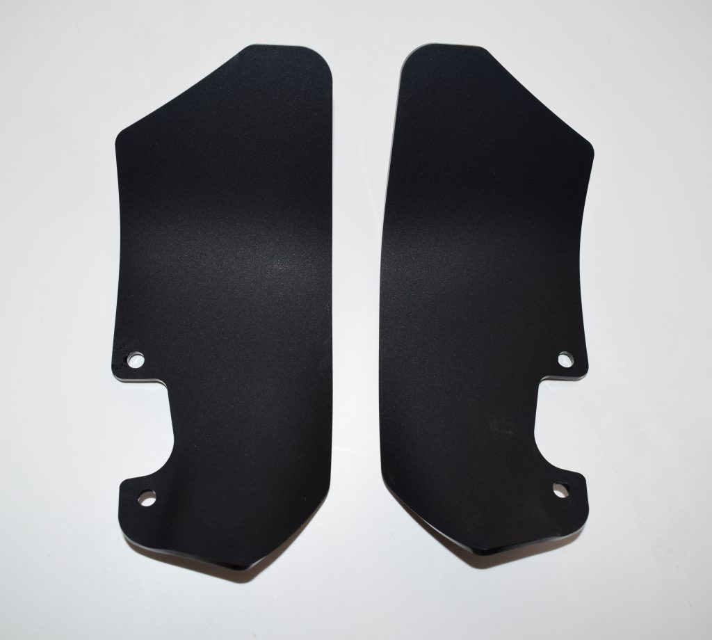 Deflettori laterali BMW R 1200 GS ADV nero opaco