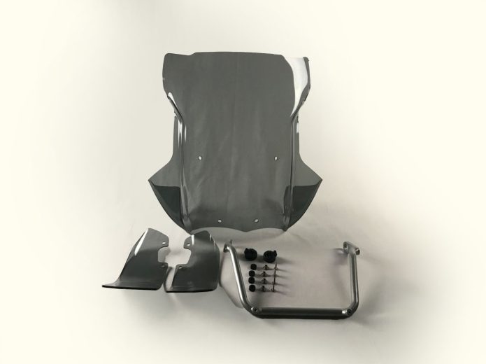 Kit cupolino, telaietto e deflettori BMW R 1200 GS adventure fumè 2004-2012
