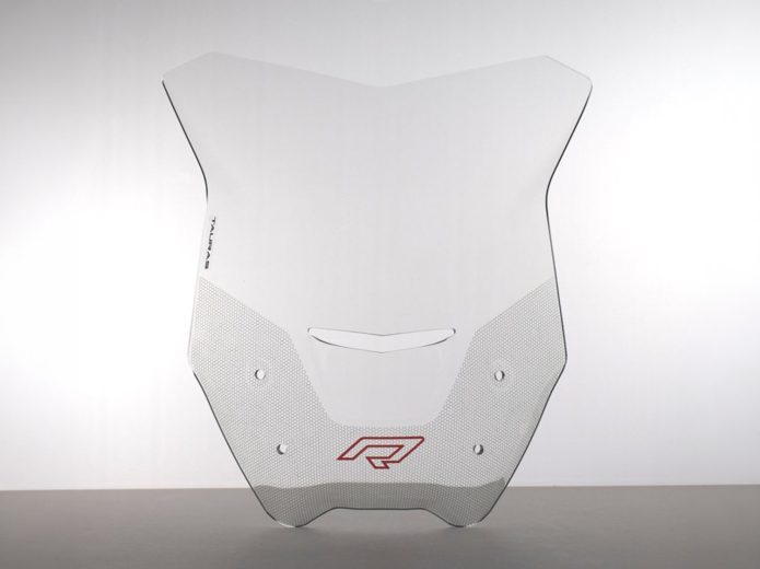 Cupolino BMW R1200 R intake trasparente dal 2015 con logo