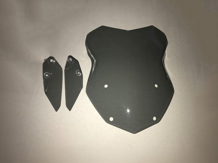 Kit cupolino e deflettori BMW GS 1200/1250 LC sport fumè dal 2013 al 2023