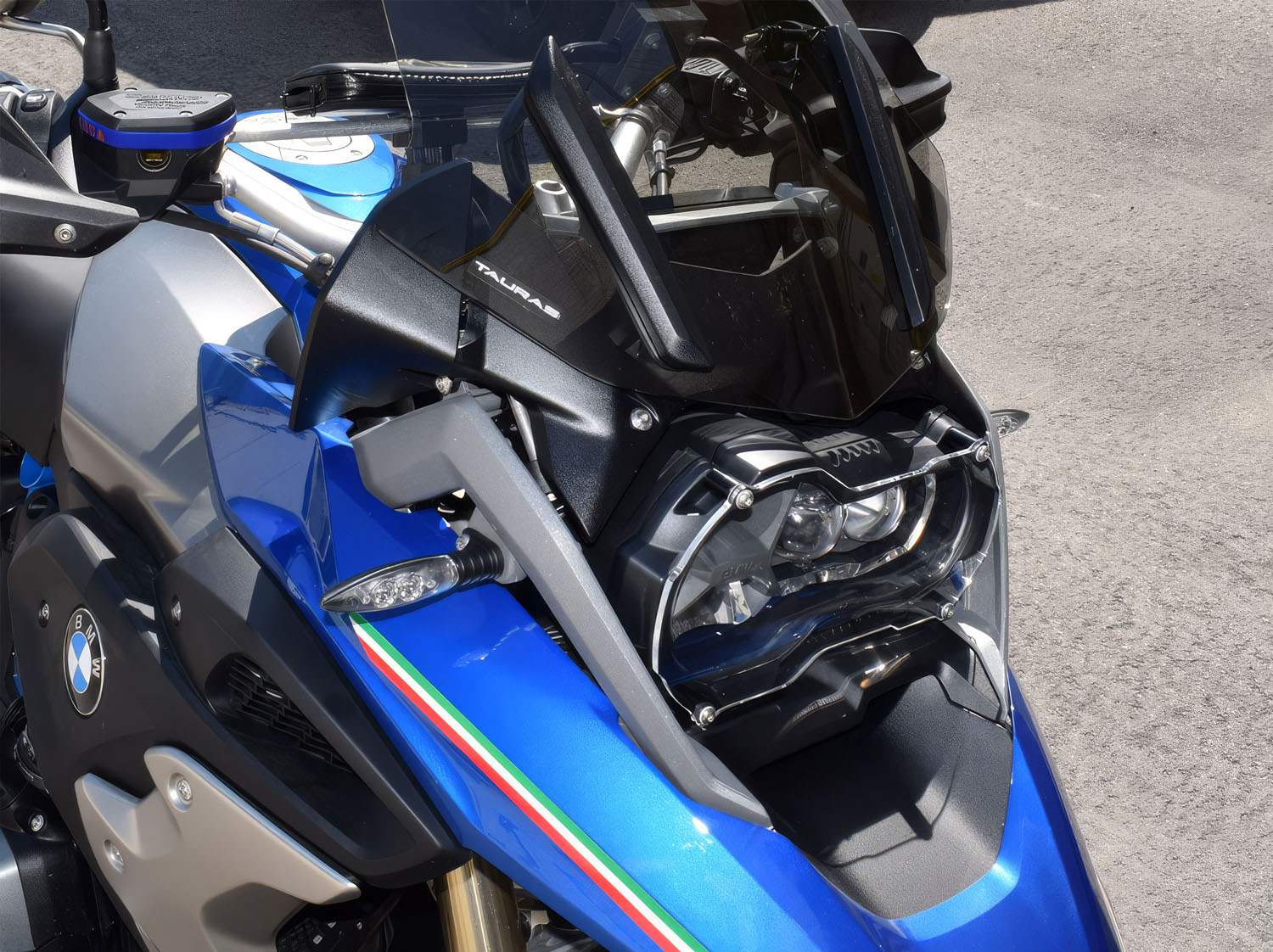 Protezione fanale anteriore BMW R 1200/1250 GS LC trasparente - immagine 3