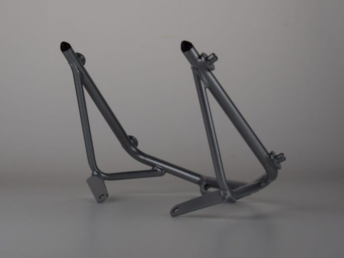 Telaietto supporto cupolino BMW R1200 R argento dal 2007 al 2010