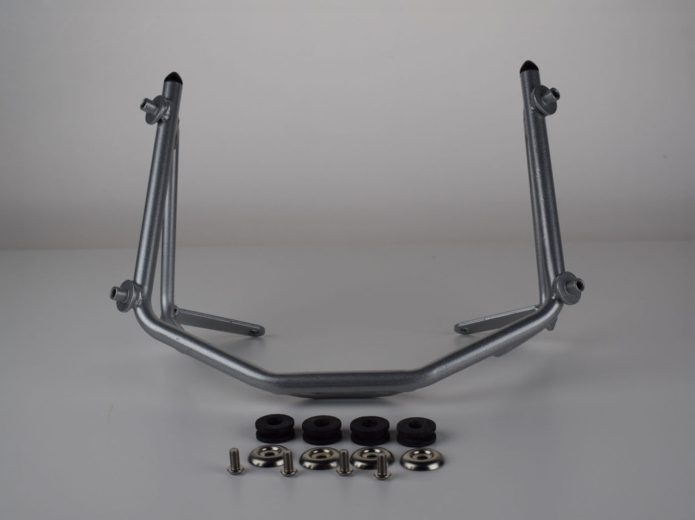 Kit telaietto supporto cupolino BMW R1200 R argento dal 2007 al 2010